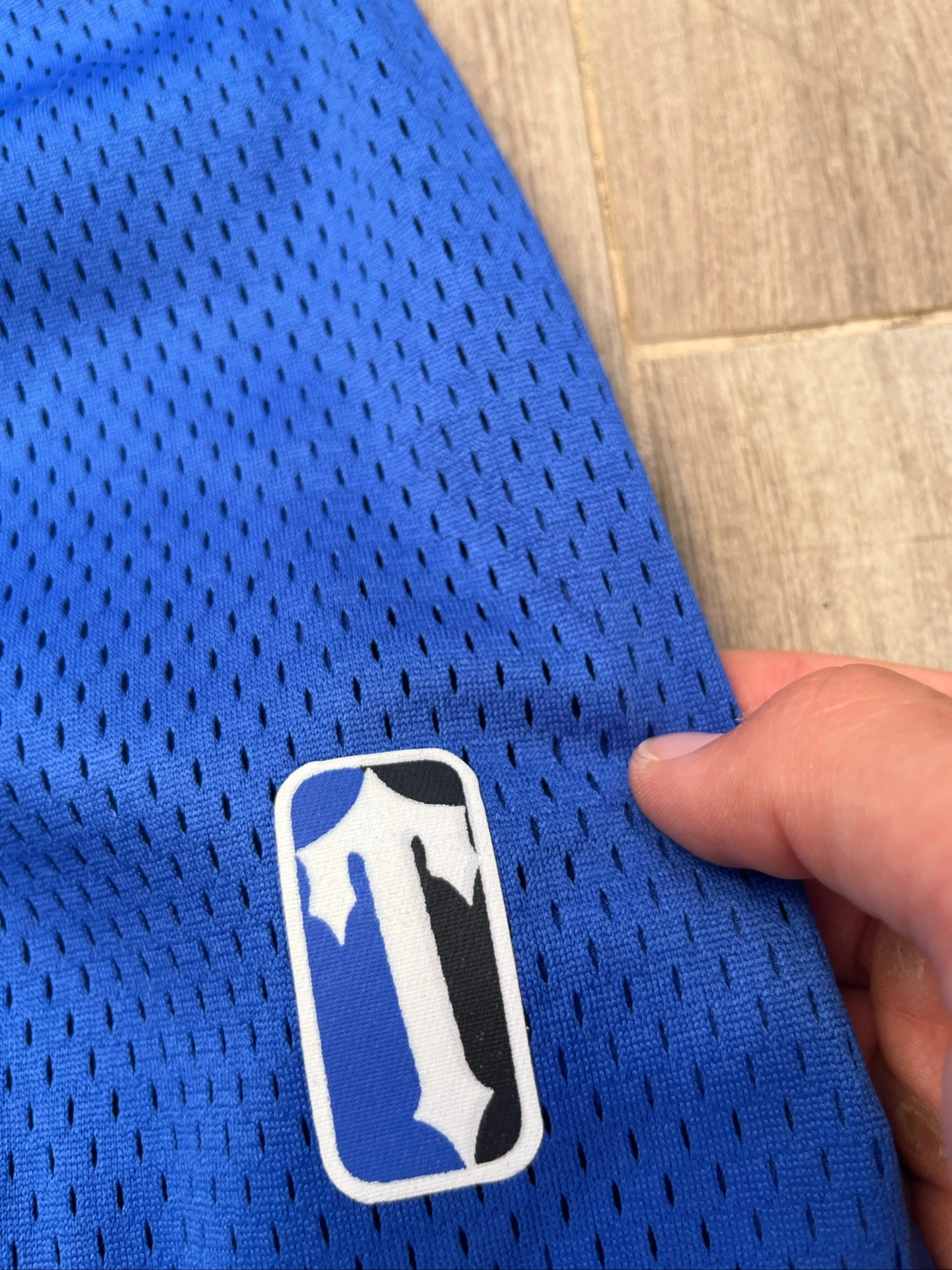 Trapstar broek | Mesh basketbal shorts | Blauw | Maat L – photo 5